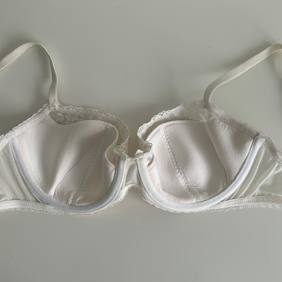 In Bloom by Jonquil Lace Padded Bra Ivory 34C - Picture 6 of 9